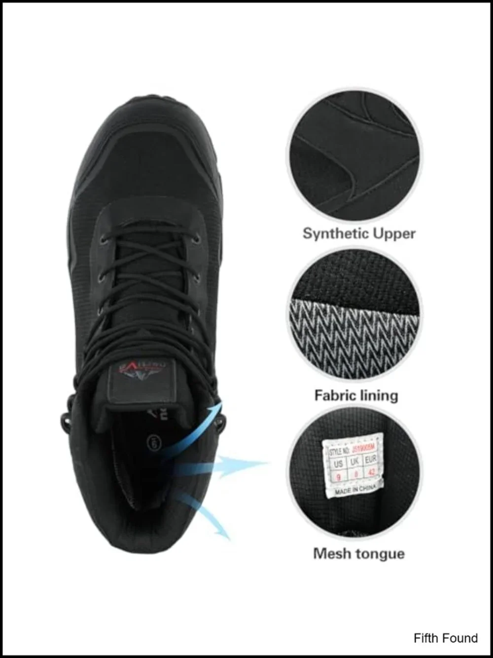 Waterproof Hiking Boots Lightweight Breathable Outdoor Trekking Mountaineering